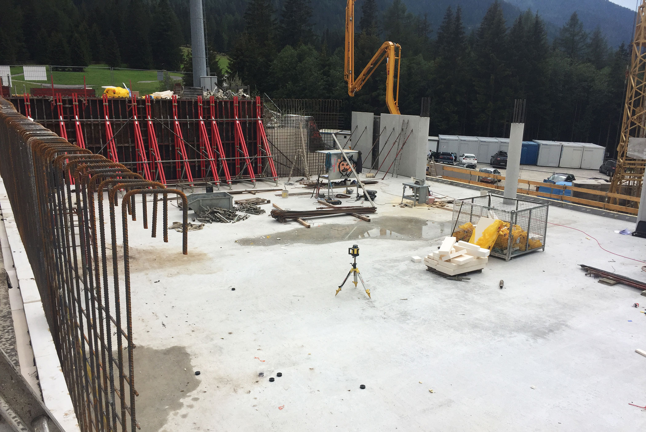Baustelle Biathlon Antholz