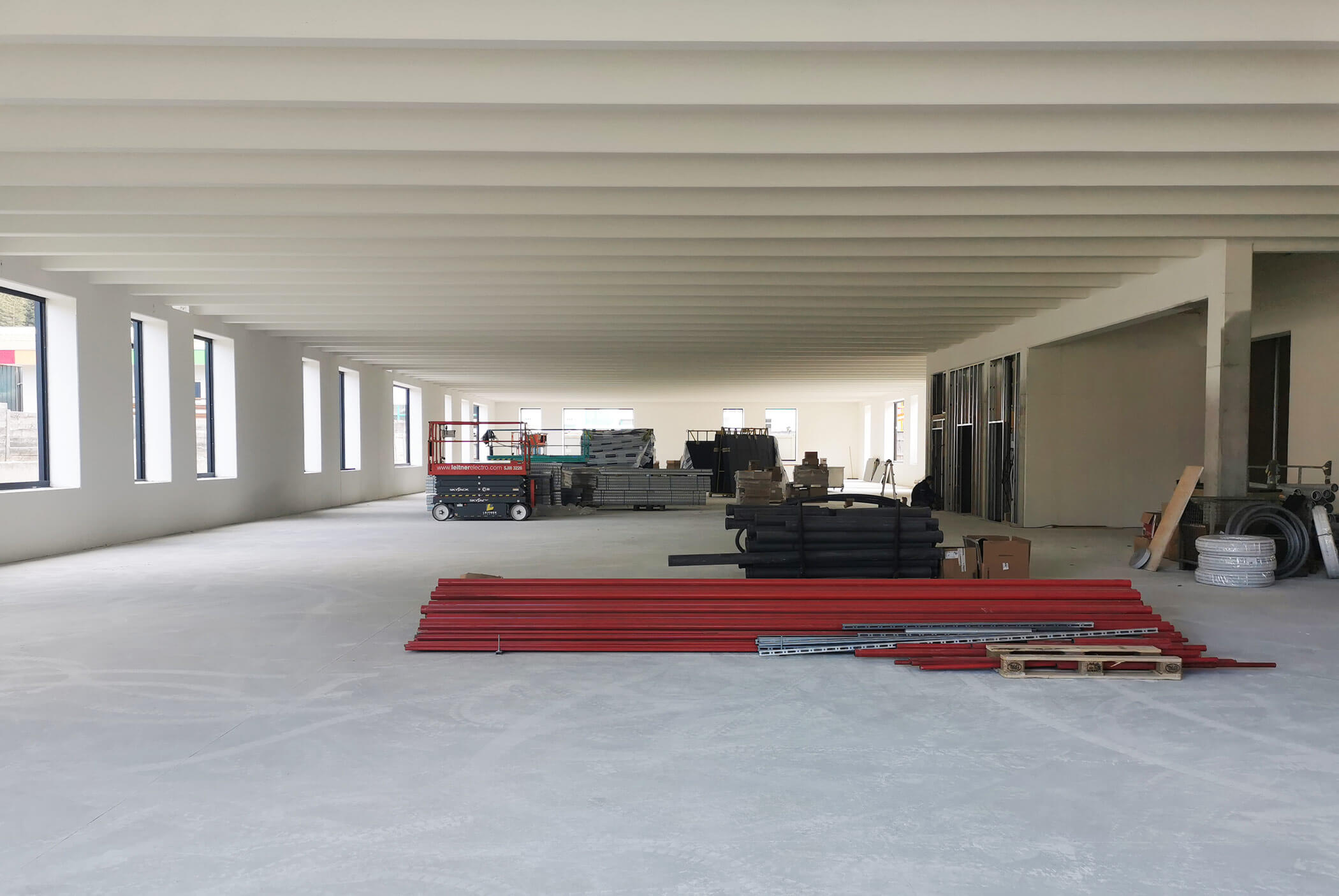 Micros Automation fertige Halle