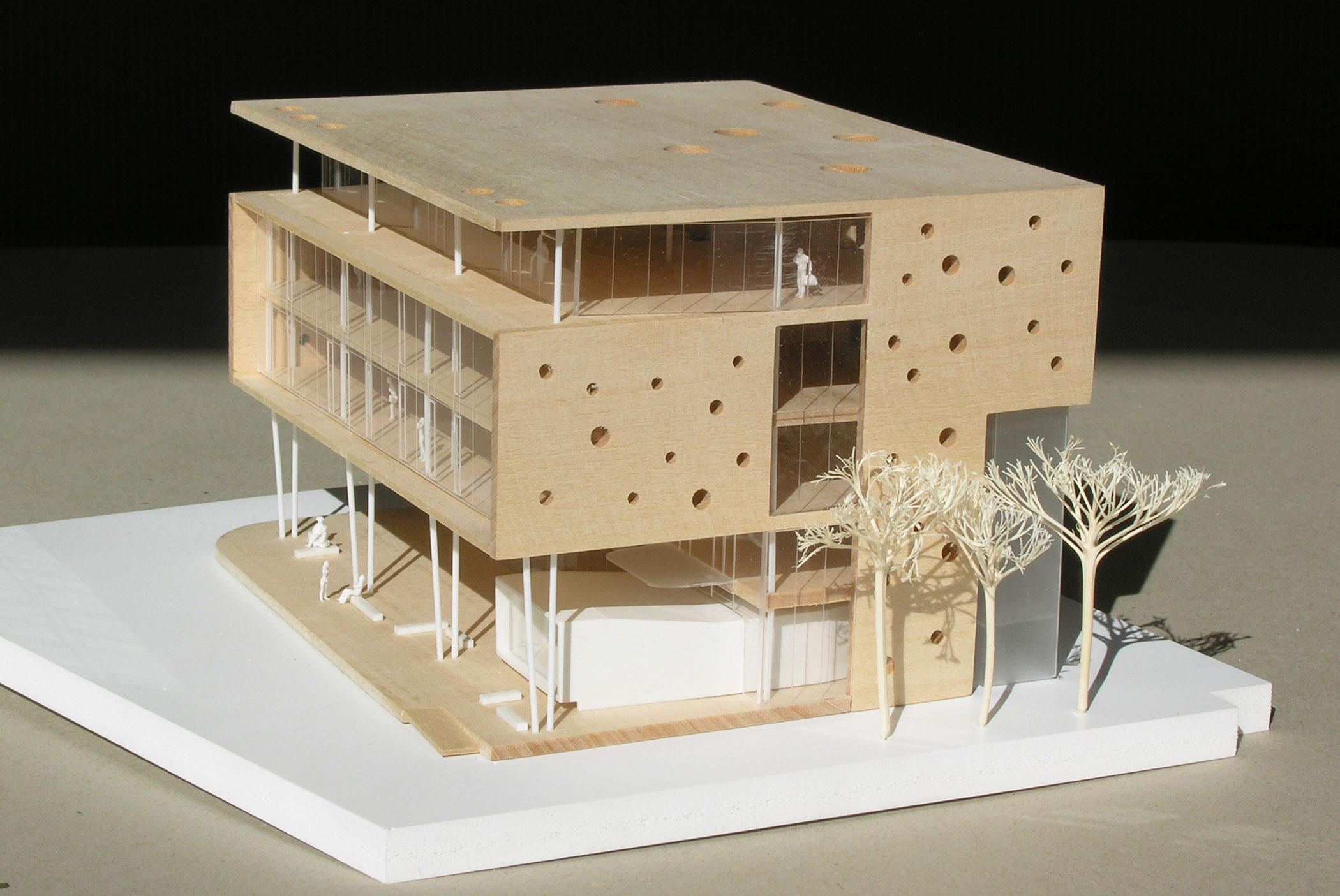 Biblioteca Brunico - modello